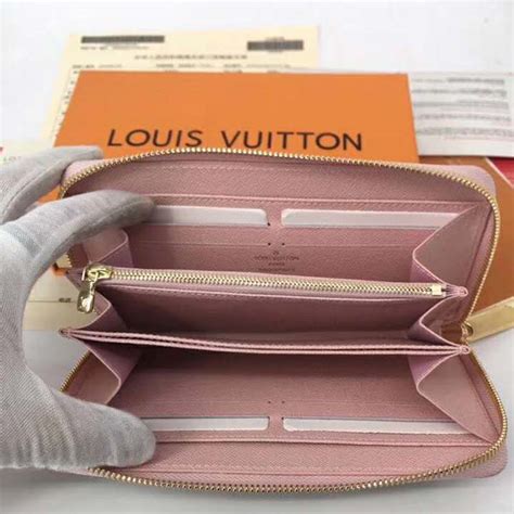 lv wallet pink|louis vuitton wallet pink interior.